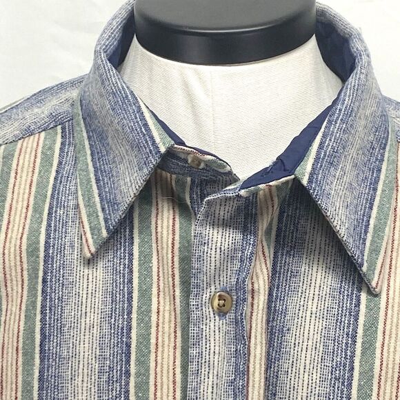 Pendleton Men's Shirt Size XL Long Sleeve Button-Up Virgin Wool source Real Real - Picture 2 of 13